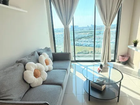 Maple Residence 2 BR|5 pax|2 min to KSL mall Отели рядом с достопримечательностью «Таман Ракиэт»