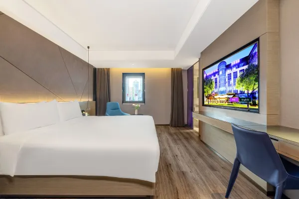 ハルビン中央大通り索菲亞Mercureホテルの客室の様子