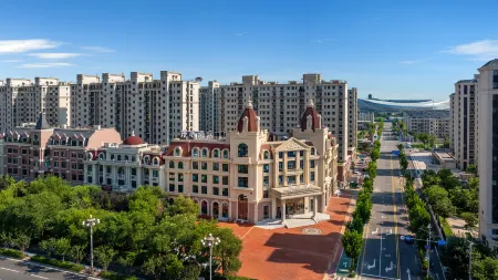 Manxin Hotel, Tangshan Nanhu Tourist Scenic Area Отели рядом с достопримечательностью «Tangshan Vocational and Technical College»