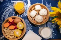 Jiu Jiu Man Shan Meng Hotel of Li Jiang Yunnan - breakfast