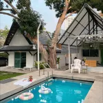Private Garden house, Banrublom Rayong beach +Free wifi (Pool villa) - Huvilat