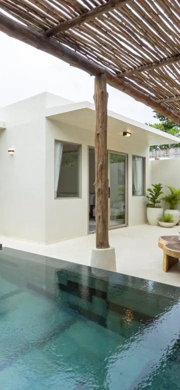 วิลล่าสองห้องนอนพร้อมสระว่ายน้ำ