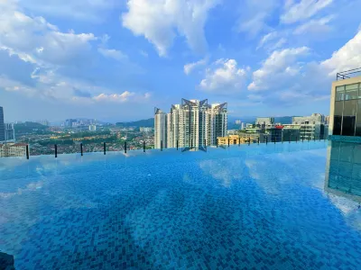 NOVO Ampang KL City View Suite +10 mins to KLCC Hotel di Desa Pahlawan