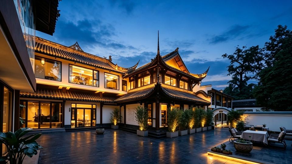 Blossom Manoir chengdu Qingyang palace