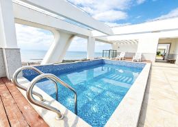 Haikou Lanxi She Pool Design Homestay (International Convention and Exhibition Center Holiday Beach)