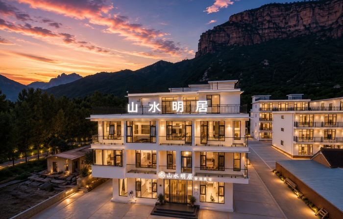 Shanshui Mingju 360° Mountain View Designer Boutique Stay (Baoquan Tourist Resort)