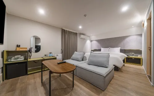 Incheon (Juan) Youth Hotel - مطابخ