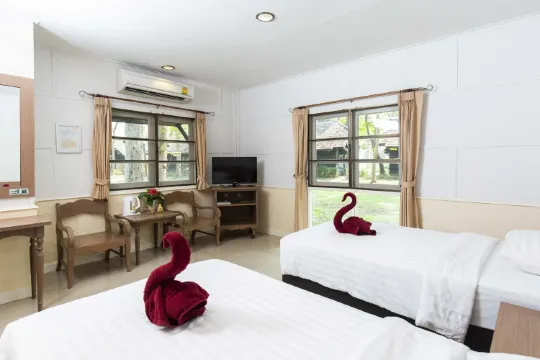 ห้องดีลักซ์ เตียงเดี่ยว 2 เตียง