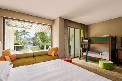 オーシャンウィング　ジュニアスイート　ファミリールーム シャングリ・ラ ラサリアリゾート＆スパ コタキナバルの写真