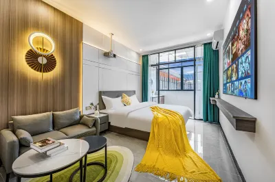 Liman Famous Apartment (Guangzhou Tianhecheng Huangcun Subway Station) Hotel in zona Guangdong Olympic Stadium