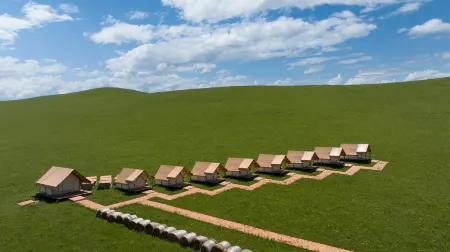 Jiuqu Mijing · Yinhe Homestay Отели рядом с достопримечательностью «Wulagai Lake Scenic Area»