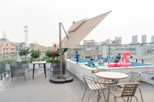 Floral Hotel·Chaozhou Hanxi Li Hotel - สระว่ายน้ำบนดาดฟ้า