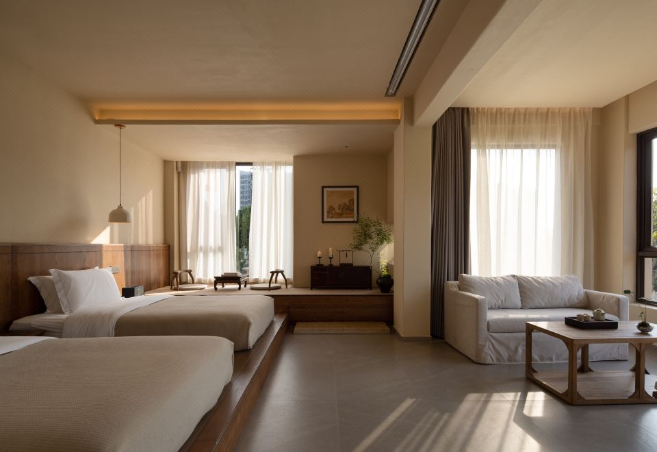 Sanqian Courtyard의 내부 인테리어