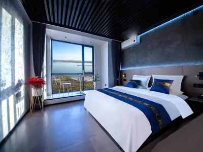 Pusu Designer Hotel (Taiyuan Jinyang Lake Park Vientiane City) 太原科技大学 (南区)周辺のホテル