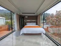 Gupo Mountain Resting Heart Yunshe Forest Hot Spring Beautiful Villa - balcony