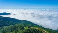 Beichuan Jiuhuangshan Xianshan Hotel - pemandangan pegunungan