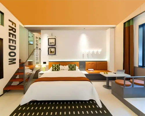 VISHAN· Vishang Designer Tide Hotel (Xiamen Zhongshan Road Pedestrian Street Store) Hotel di Xiamen