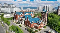 Ruoyu International Hotel (Tai'an High-speed Railway Station) Hotel a Beijing-Shanghai Express Railway Tai'An Station Area
