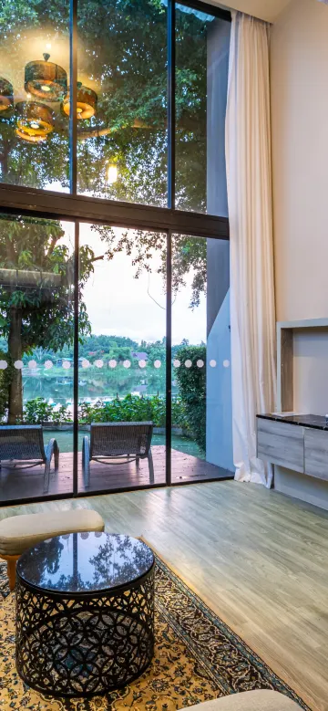 ห้องครอบครัว 2 ห้องนอน วิวทะเลสาบ