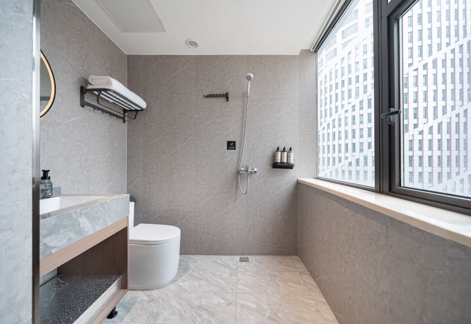 션지 호텔 모던한 객실 내부 이미지