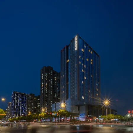 Huanlesong Hotel (Jiaxing Zhongguancun Wanli Square) Отели рядом с достопримечательностью «Рынок торговли аквариумами и пищевыми продуктами в Цзясин»
