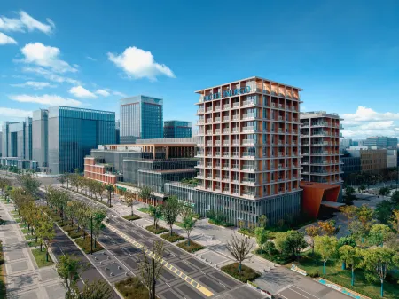 Hotel Indigo Shanghai Harbour City Отели рядом с достопримечательностью «Shanghai Astronomy Museum»