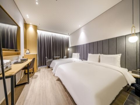 부산 명지 씨엘오션호텔의 현대적인 인테리어