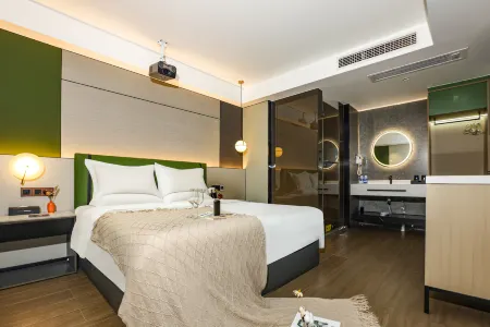 Shengmei Elegant Hotel (Longgang Nanlian Subway Station) Отели рядом со станцией Shenzhen Pingshan Railway Station