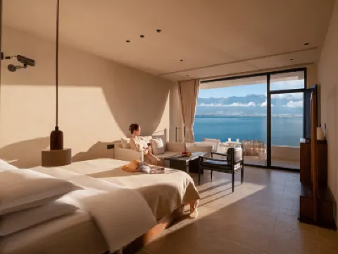 Dali Shuanglang Jian Shan Hai Jing Mei Su (Seaview Boutique Inn) โรงแรมในShuanglang Scenic Area