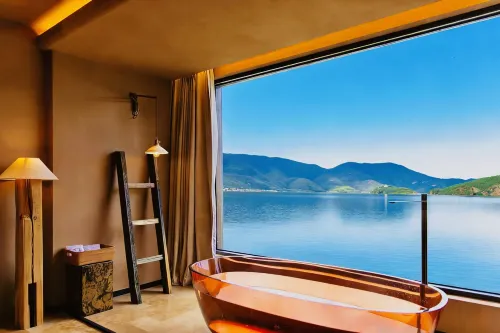 Xiaoman | Mountain Sea View · Lakeside Vacation Apartment (Lugu Lake Puluo Pier) - Kitchens