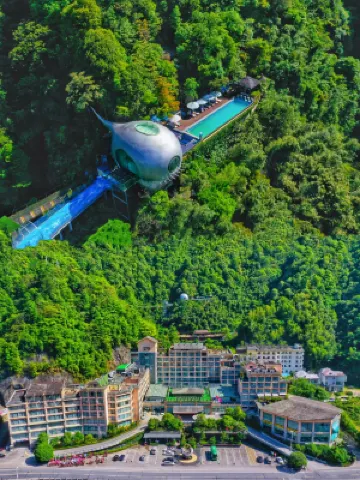 Mangshan Forest Hot Spring Hotel فنادق في 