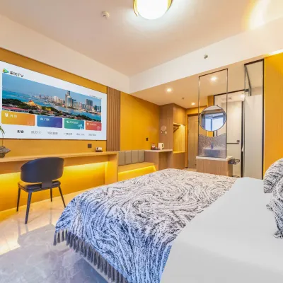 Jimusen Smart Audio-Visual Scenic Apartment (Zhujiajian Senbo Amusement Park) Hotel in zona Daqing Mountain