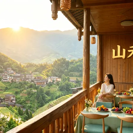Longji terrace walk Yunju intelligent panoramic Hotel(Qianceng Tianti Observatory Store)