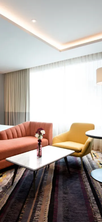 ห้องสวีทดีลักซ์เตียงคิงไซส์พร้อมวิวเมือง