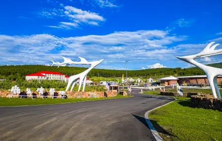 Aershan Deer Angle Bay Camp Отели рядом со станцией Aershan Railway Station