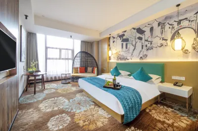GUJING Junlai Hotel (Hefei Wulimiaozhan Subway Station) Hotel a Hefei