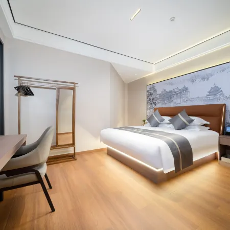 Elong Yam Hotel (Xi'an Jiaotongdaxue Yanxiang Road North Entrance Subway Station) Отели рядом с достопримечательностью «9-я больница Сиань»