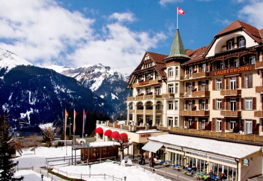 Hotel Victoria Lauberhorn Wengen 외관