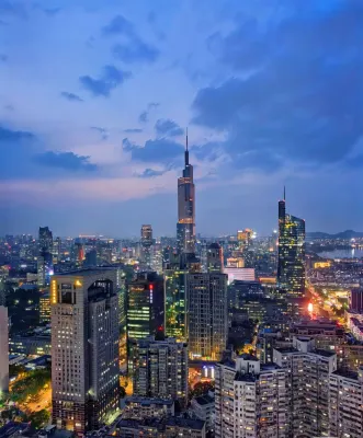 Yunfan Sky Garden Hotel (Nanjing Xinjiekou Subway Station) Hotel in zona The Republic of China Construction， Sishibacun， Xiaohuowa Alley