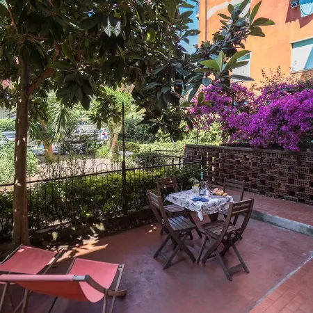 Il Giardino di Ada Ground Floor Studio with AC and Patio