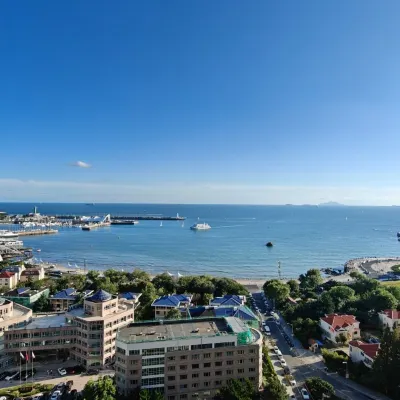 Linghai Muyue Apartment Các khách sạn gần Công viên chủ đề Olympic Thanh Đảo
