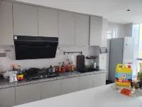 Fulang AetherLounge Homestay (Liupanshui Railway Station Wanda Plaza) - Kitchen