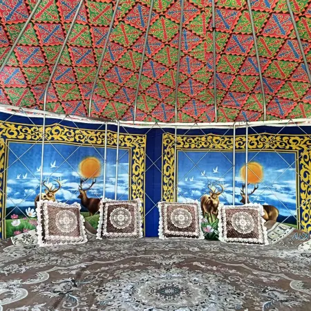 Sayram Lake Lakeside Stargazing Yurt