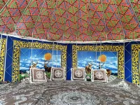 Sayram Lake Lakeside Stargazing Yurt Hotels near Sayram Lake Muyun Camp