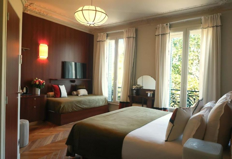 호텔 다르장송의 깔끔한 객실 이미지