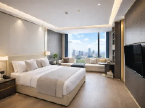 上饒王朝国際ホテル 上饒職業技術学院周辺のホテル