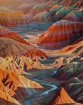 Colorful Danxia Sunshine All Season Hotel - vue sur la montagne