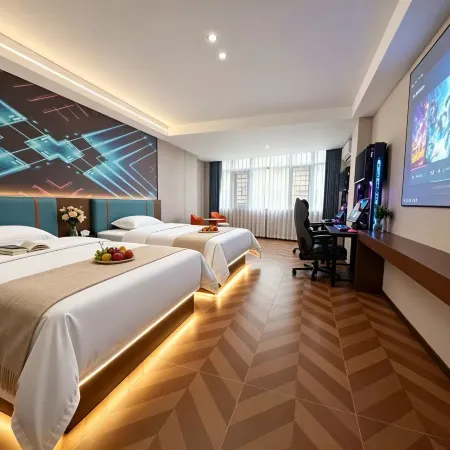 Meiman Audio-Visual Hotel (Shaodong Tobacco and Alcohol Food City Railway Station)