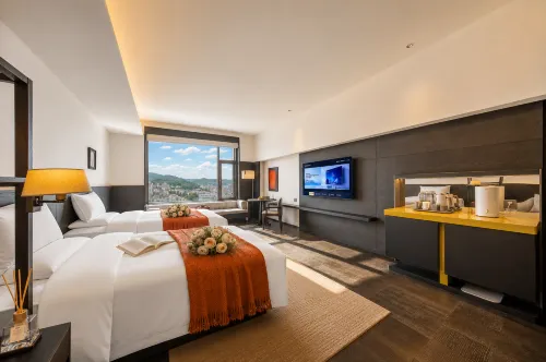 Zhongwei Shapotou District Shengjin Nianhua Hotel (Gulou East Street) - spa