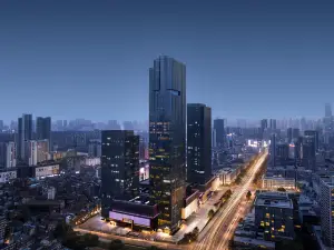武漢漢正街江漢路步行街高空江景亞朵S飯店